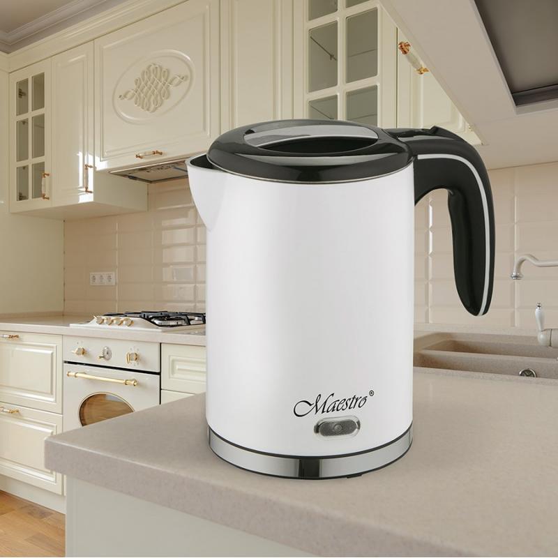Feel-Maestro MR030 white tetera eléctrica 1,2 L Blanco 1500 W