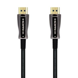 Kabel HDMI 2.1 AOC 8K Aisens A153-0524/ HDMI-Stecker - HDMI-Stecker/ 100 m/ Schwarz
