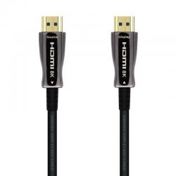 Cable HDMI 2.1 AOC 8K Aisens A153-0524/ HDMI Macho - HDMI Macho/ 100m/ Negro