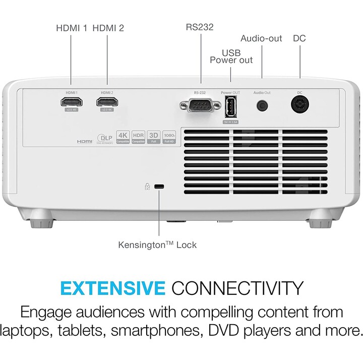 Optoma GT2000HDR Videoproyector Proyector De Corto Alcance Blanco