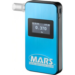 Alcovisor Alkoholtestgerät Elektrochemisch Mars BT Blau