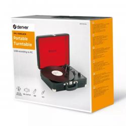 Tocadiscos usb - negro