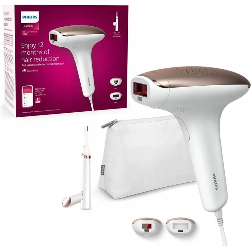 Philips Lumea Advanced BRI92100 IPL Bianco e Rosa