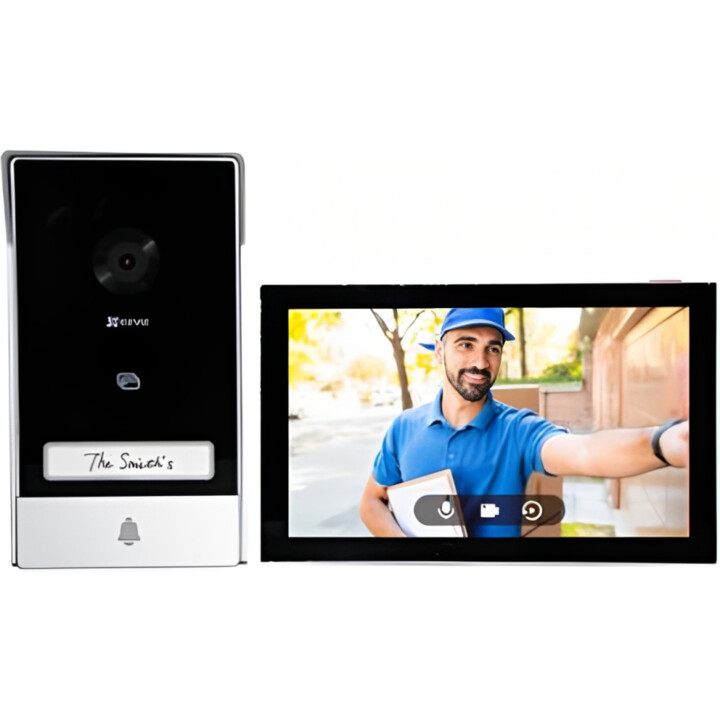 EZVIZ HP7 Schwarz -Silber Video-Intercom-System