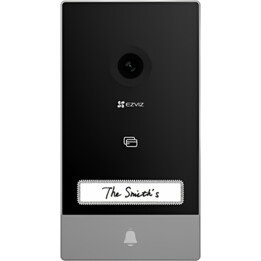 Sistema di intercomunicazione video EZVIZ HP7 nero e argento