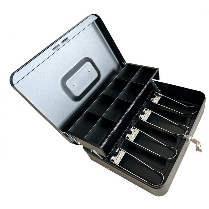 Gaveta de dinheiro Premier CB-48/ Manual e automática/ Preto