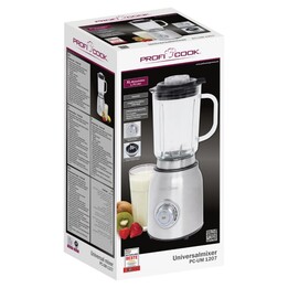 Liquidificadora ProfiCook 501207 Varinha mágica 1200 W Aço inoxidável
