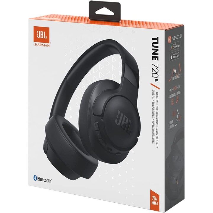 JBL Tune 720BT Casque Bluetooth Noir