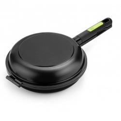 Double Pan for Tortillas Bra Prior A121466/ Ø20cm/ Cast aluminum/ Suitable for Induction