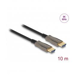 Delock Cable óptico activo HDMI 8K 60 Hz 10 m