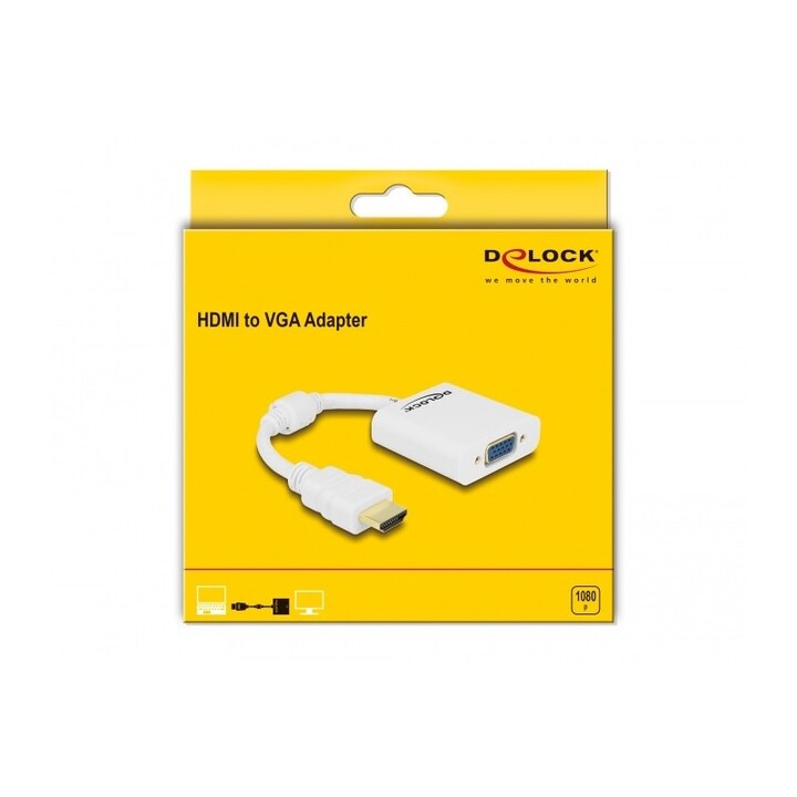 Adapter HDMI-A male VGA female