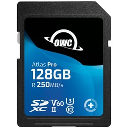 Tarjeta multimedia Atlas Pro SDXC UHS-II V60 de 128GB