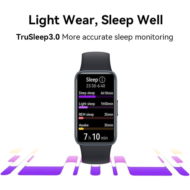 HUAWEI Band 8 braccialetto fitness Midnight Black