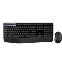Logitech Wireless Combo MK345 teclado Ratón incluido USB QWERTY Internacional de EE.UU. Negro