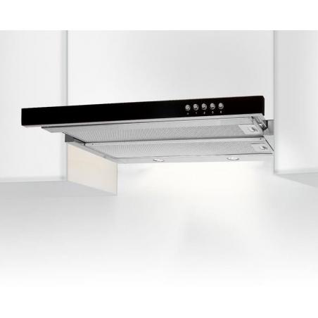 Campana del Gabinete Akpo WK-7 Light Glass 50 Negro