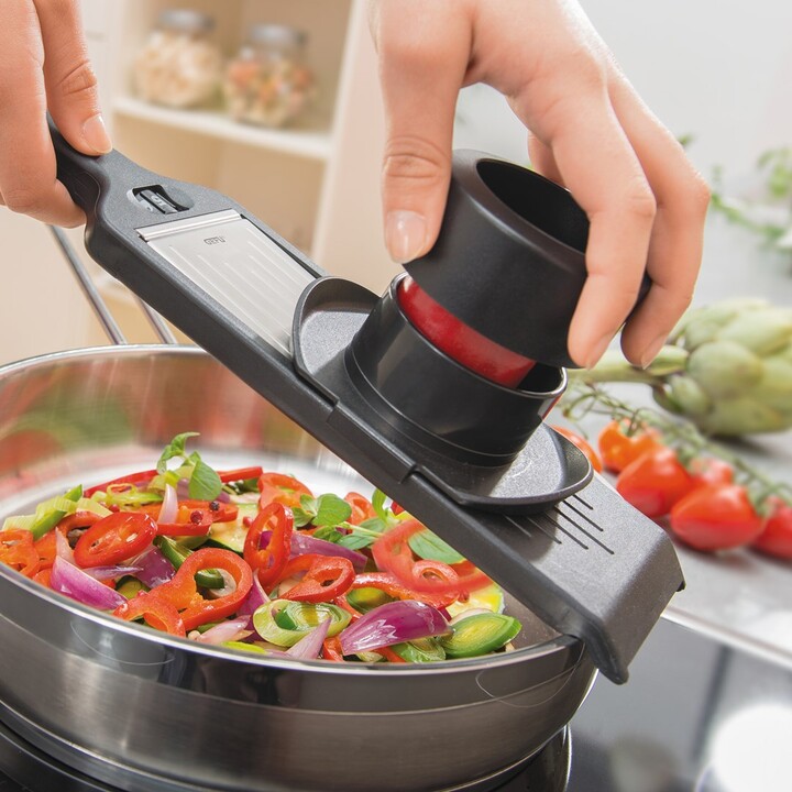 Affettatrice GEFU VIOLI Manuale ABS nero sintetico, Acciaio inox