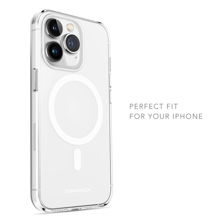 VONMÄHLEN Transparent Case pour iPhone 14 Plus, transparent