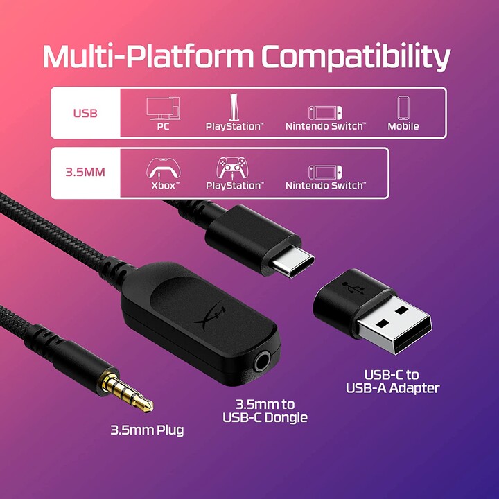 Cuffie da gioco Hp Hyperx Cloud Iii (nere)