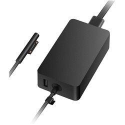 Microsoft 15v 44w tablet power supply surface pro 3 / 4 / 5 / laptop / laptop 2 / go / book