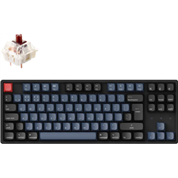 Clavier mécanique sans fil Keychron K8 Pro ISO-ES RGB Hot-Swappable Gateron G Pro Marron