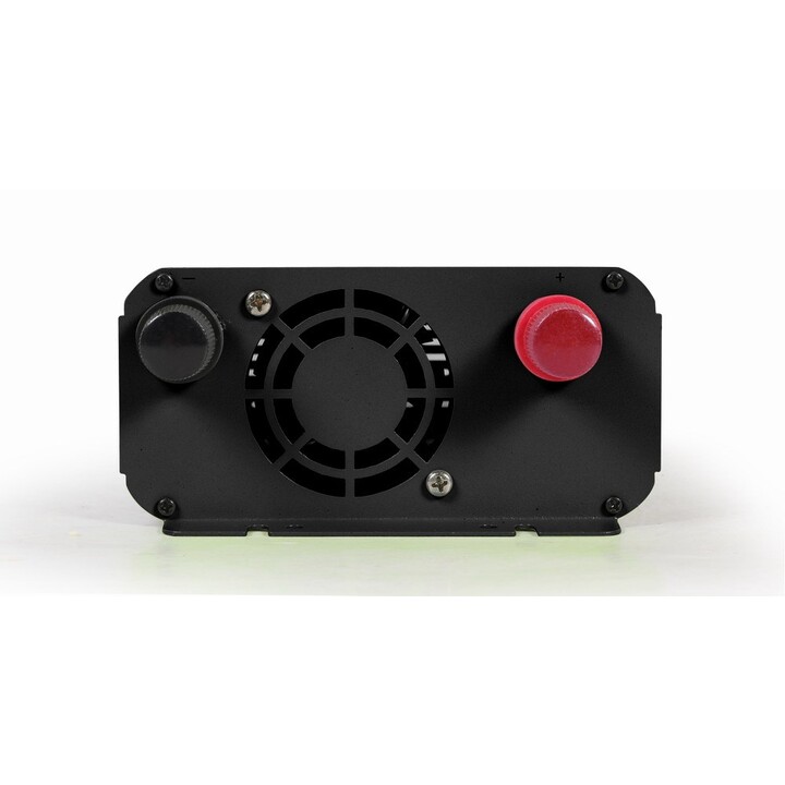 EnerGenie EG-PWC800-01 adaptador e inversor de corriente Auto 800W Aluminio, Negro