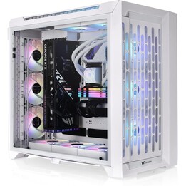 Thermaltake CTE C750 TG ARGB Blanco como la nieve