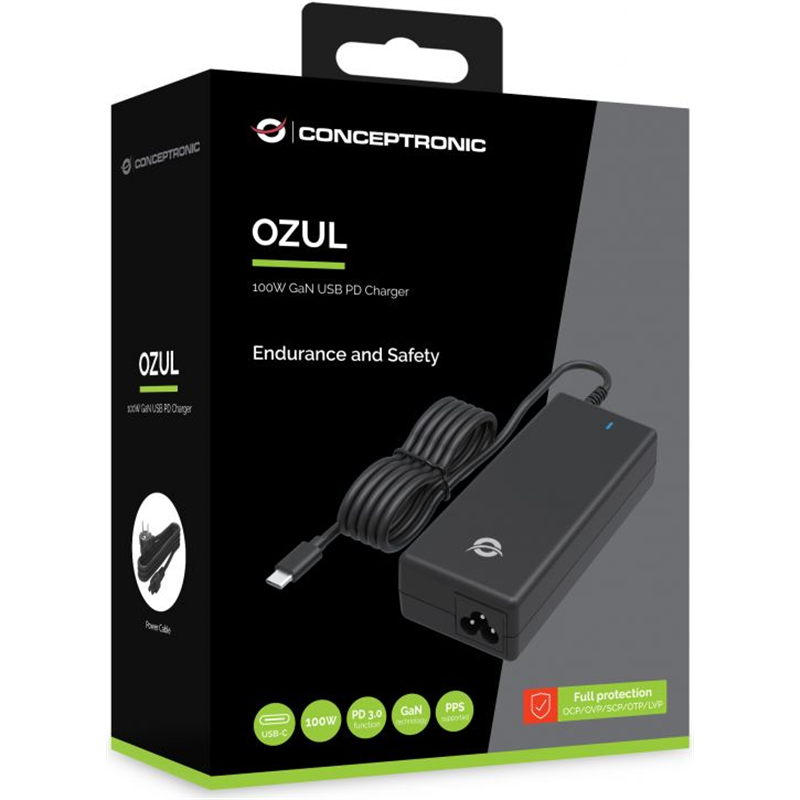 UNIVERSAL POWER SUPPLY CONCEPTRONIC USB-C 100W PD 3.0