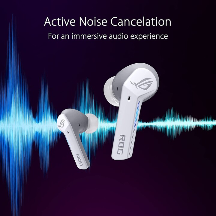 Asus Rog Cetra True Moonlight Stereo Bluetooth Cuffie Bianco