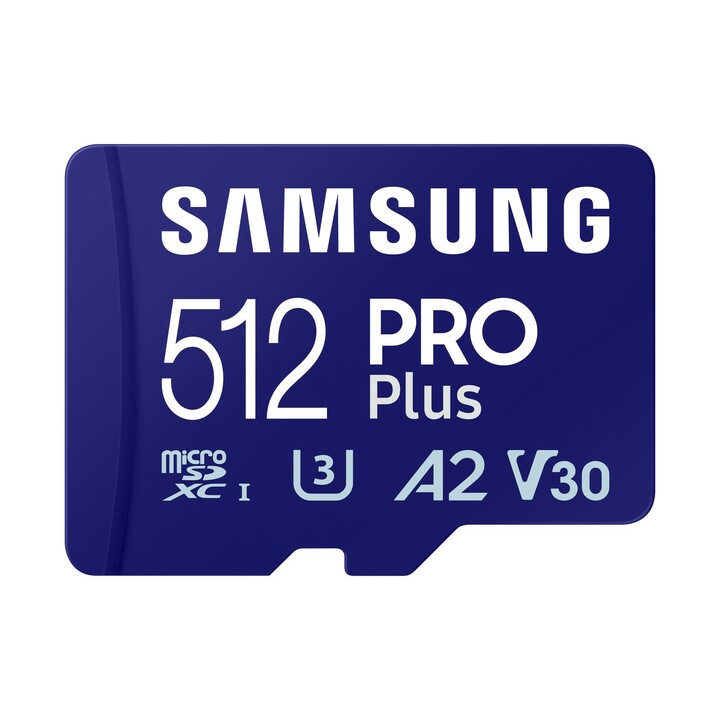 Scheda di memoria microSD Samsung PRO Plus (2023) - 512 GB (adattatore SD incluso, MB-MD256SA/EU)