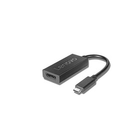 Lenovo 4X90Q93303 adaptador de cable de vídeo 0,2 m USB Tipo C DisplayPort Negro