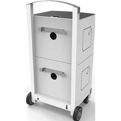 Maclocks Compulo CartiPad Duo Charging Cart for 32 Units White