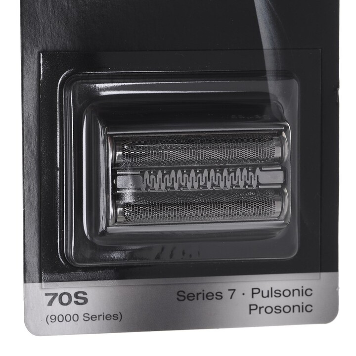 BRAUN Series 7 70S Ersatzfolie und -messerfürElektrorasierer Series 7, Pulsonic, Prosonic Schwarz