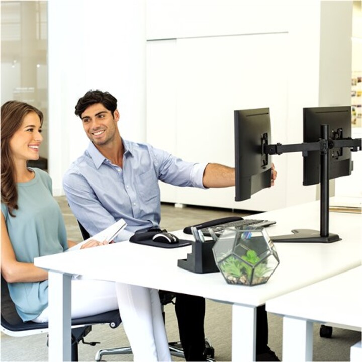 Fellowes Ergonomics brazo independiente para 2 monitores - horizontal Seasa - former Professional Series™.