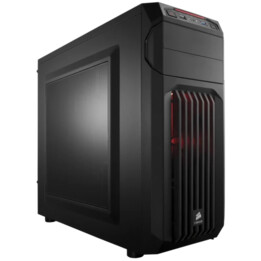 Caixa torre média Corsair 3000d Airflow vidro temperado preto Cc-9011251-ww