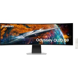 Samsung Odyssey Smart Gaming 49" OLED G9 S49CG954SU Prateado