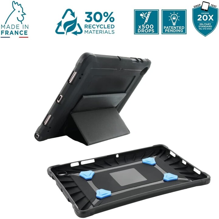Proteggi custodia + mano + kickst ipad 10 9