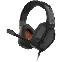 Krom Kopa Pro Auriculares Alámbrico Diadema Juego Negro