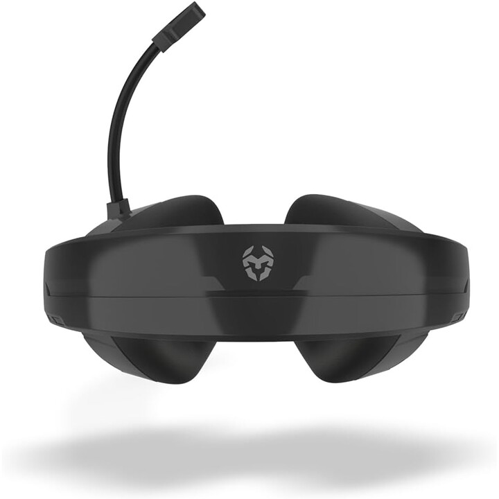 Fones de ouvido Krom Kopa Pro com fio Headband preto para jogos
