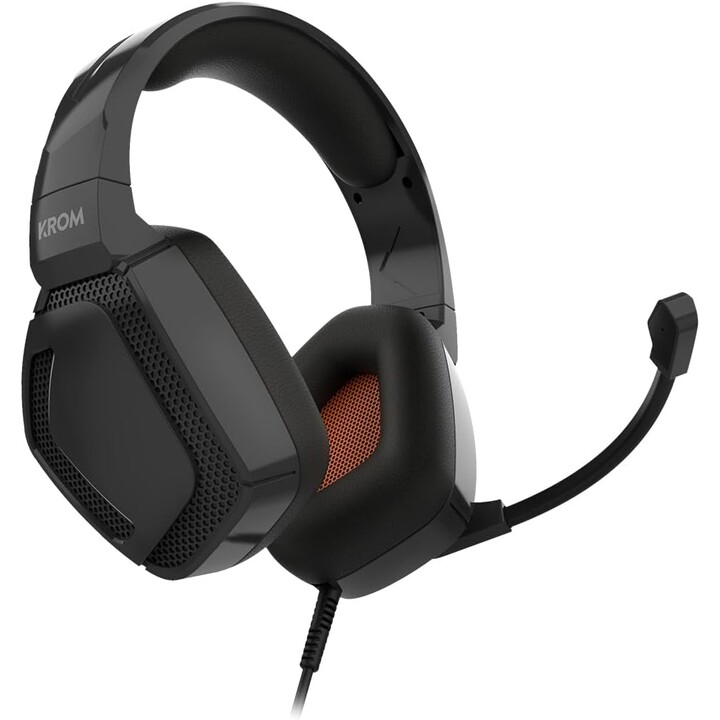 Krom Kopa Pro Casque Filaire Bandeau Gaming Noir