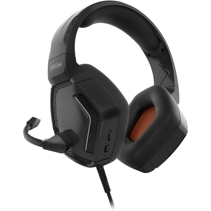 Krom Kopa Pro Auriculares Alámbrico Diadema Juego Negro