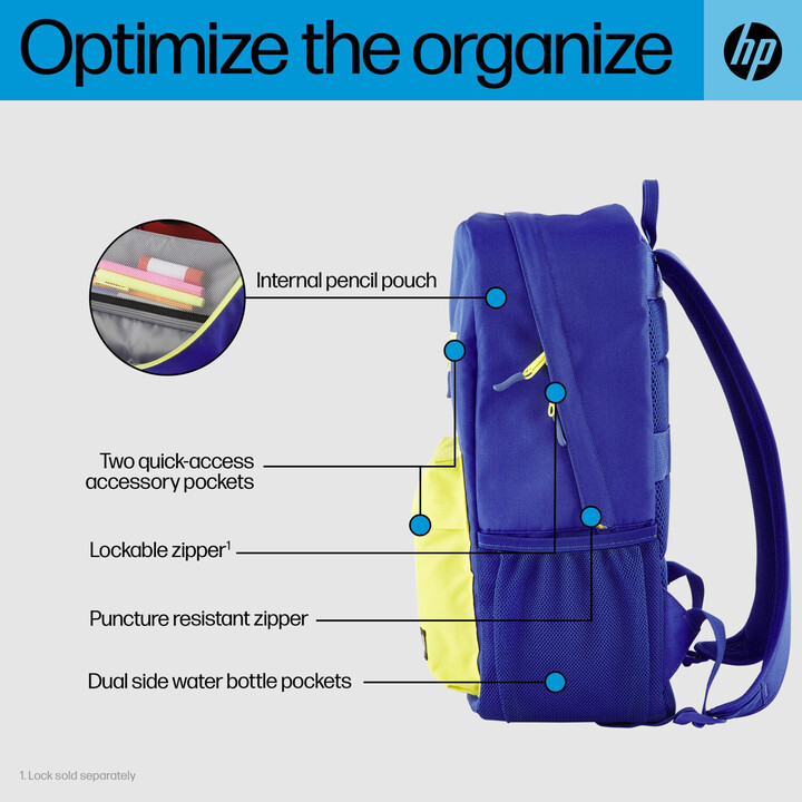 Zaino hp campus blu