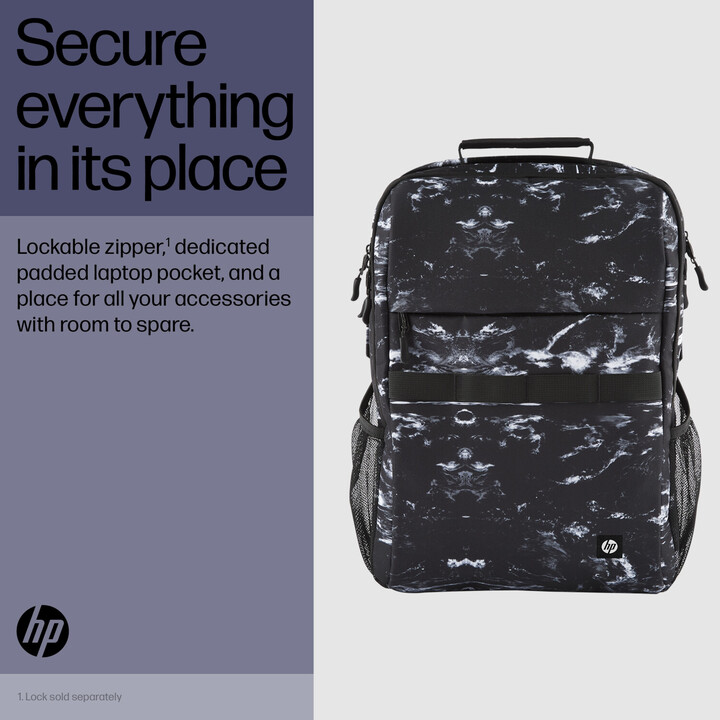 Hp campus xl marble stone backpack