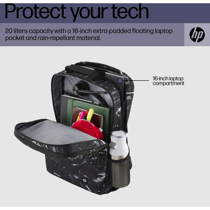 HP Campus XL Marmor-Stein-Rucksack