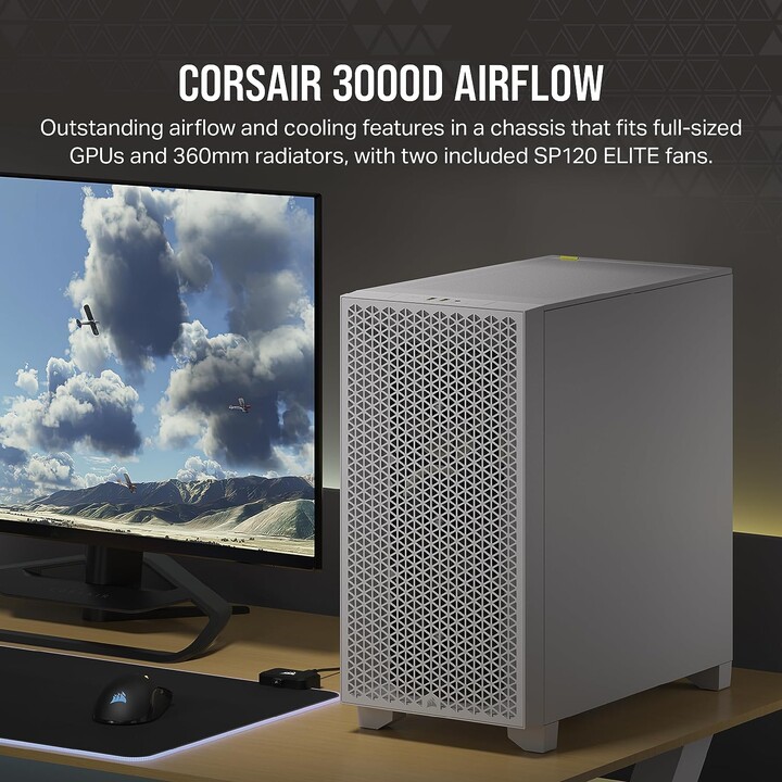 Corsair 3000D Airflow White