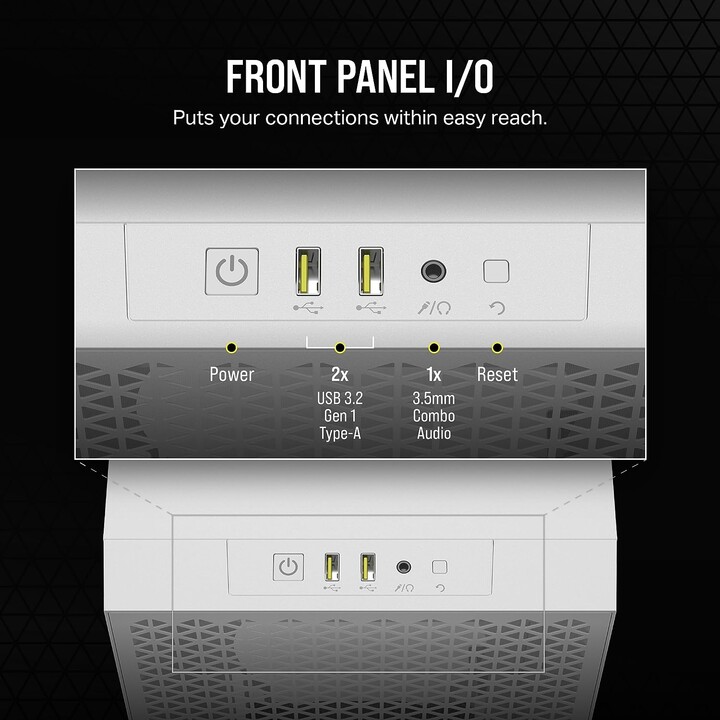 Corsair 3000D Airflow Weiß