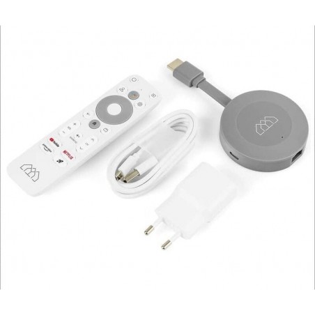 Homatics Dongle G 4K 2Go/8Go Chromecast Gris - Android TV