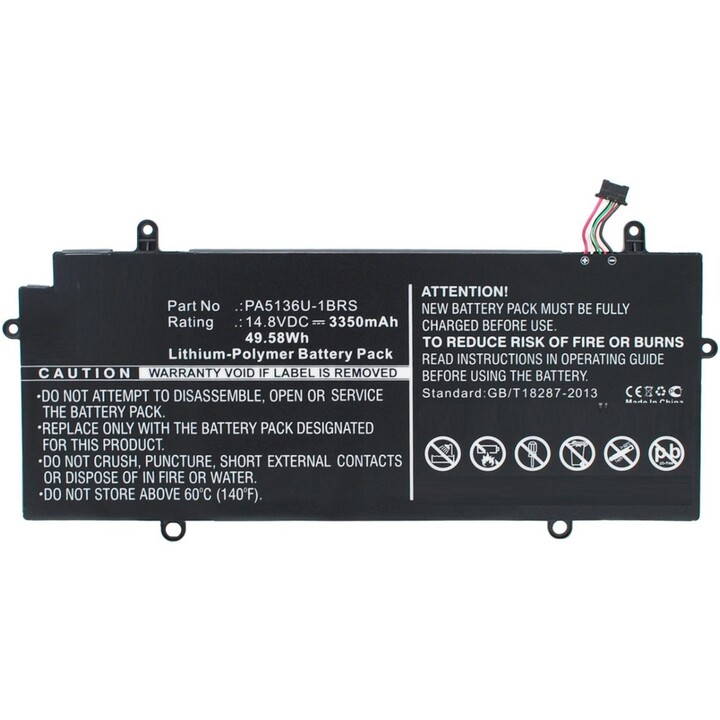 Coreparts 14.8v 3350mah laptop battery for toshiba