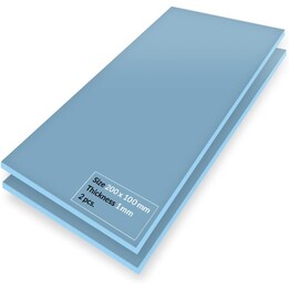 ARCTIC THERMAL PASTE PAD 200X100X1MM BLUE PACK OF 2