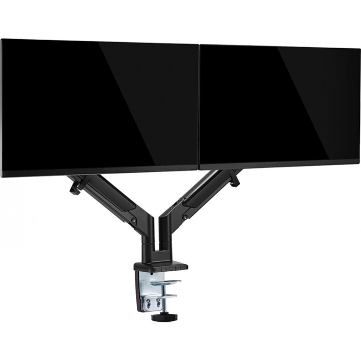 Neomounts DS70-810BL2 brazo doble para monitor 17-32" resorte de gas negro