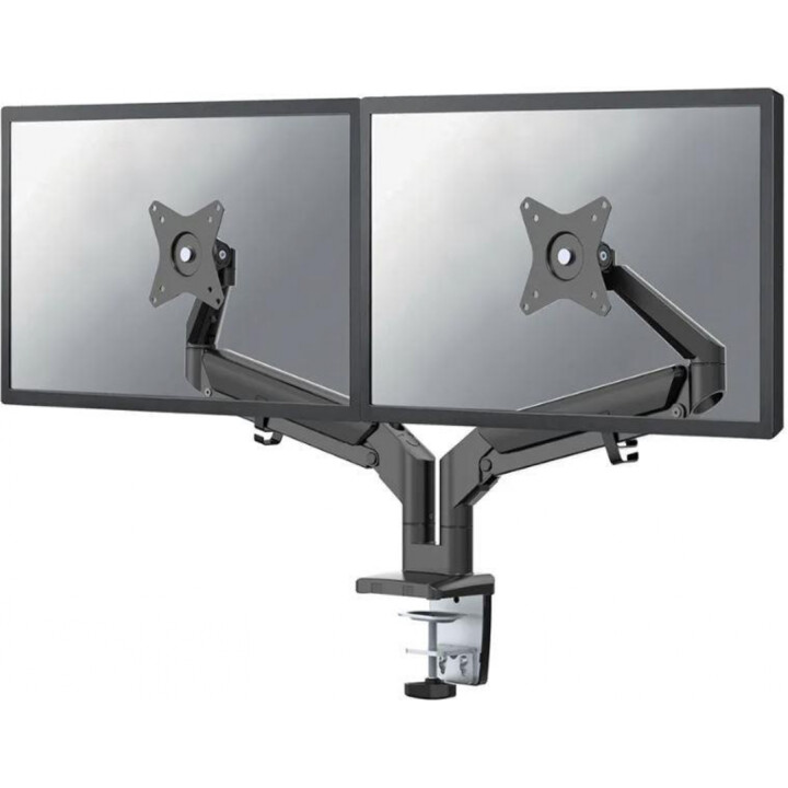 Neomounts DS70-810BL2 brazo doble para monitor 17-32" resorte de gas negro